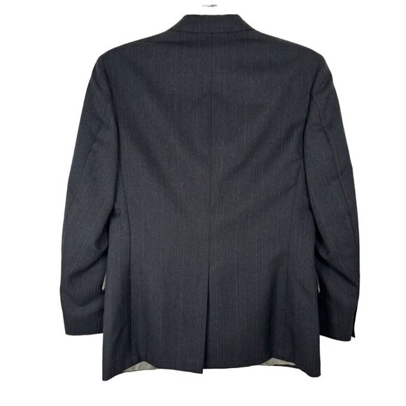 Johnny Carson for Belk Lindsey Grey Striped Blazer Sport Coat Jacket Union Made - Picture 4 of 12